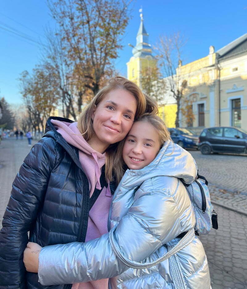 Olena Koval her Daughter feature